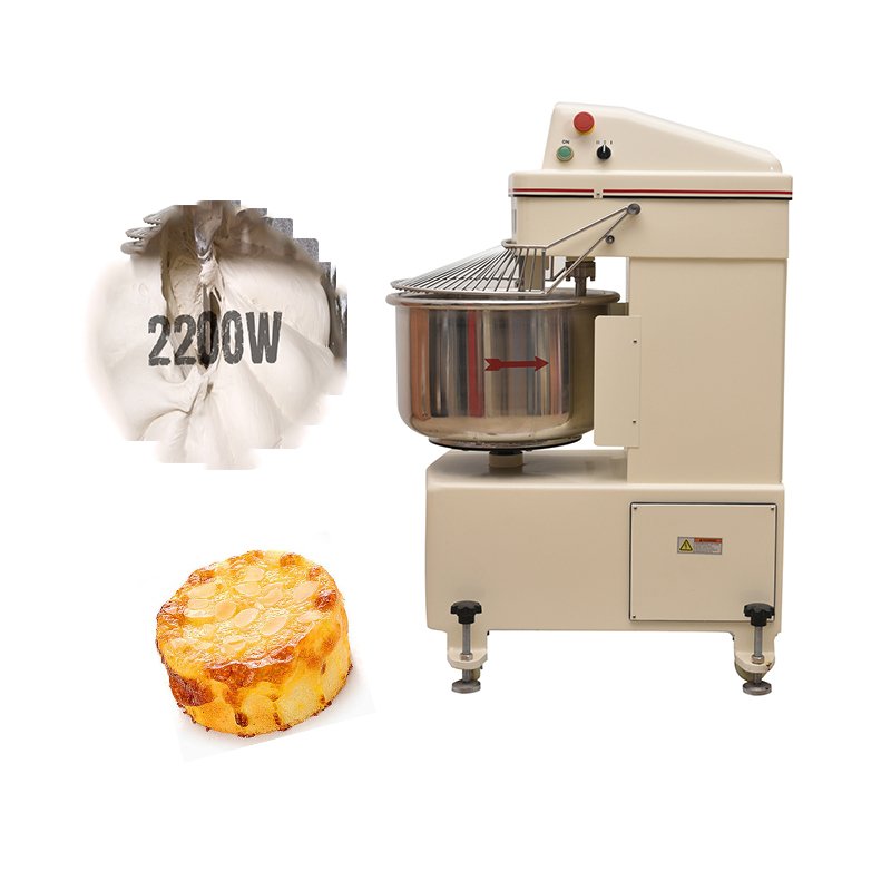 Factory Direct Sale Auto 50kg Flour Capacity Bakery Machine Commercial Spiral Dough Mixer