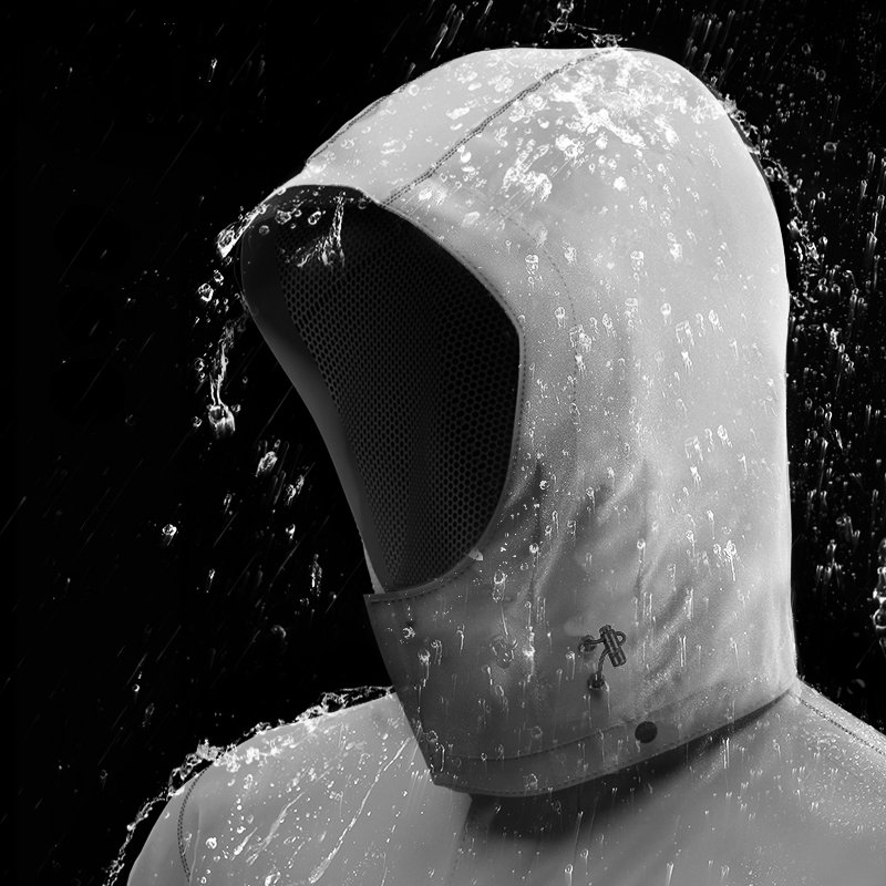 Nylon 100% Waterproof Raincoats Reflective Rain Suit Jacket Impermeable Para Moto Motorcycle Raincoat