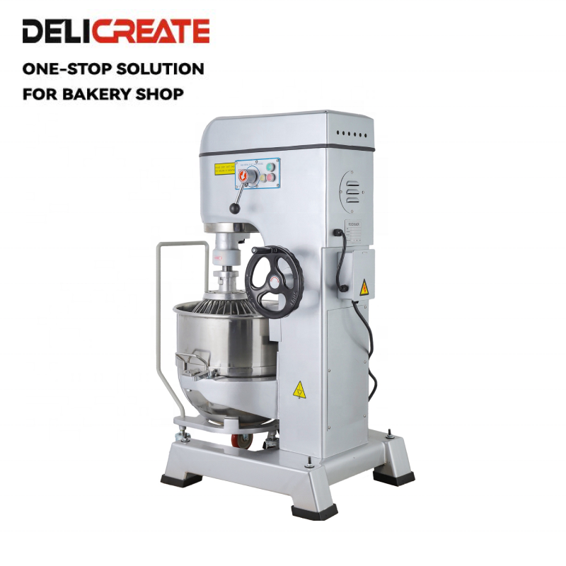 Commercial 60 Liter Planetary Dough Mixer Pizza Shop Baking Machine Taiwan Made