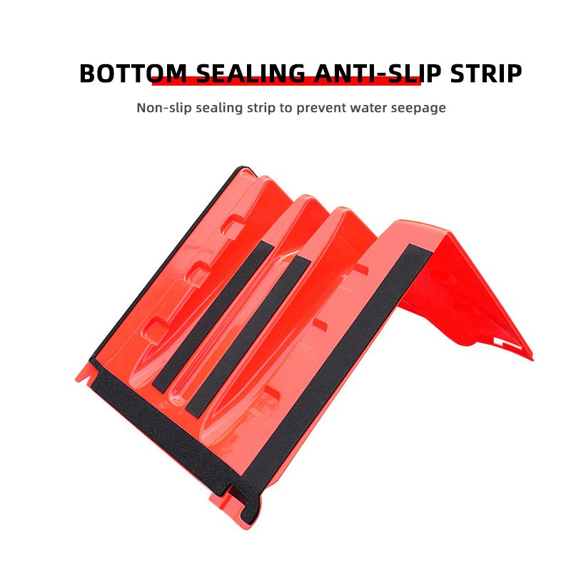 waterproof anti flood barriers folding depot road control water protection plastic portable plate defence flap store door shield
