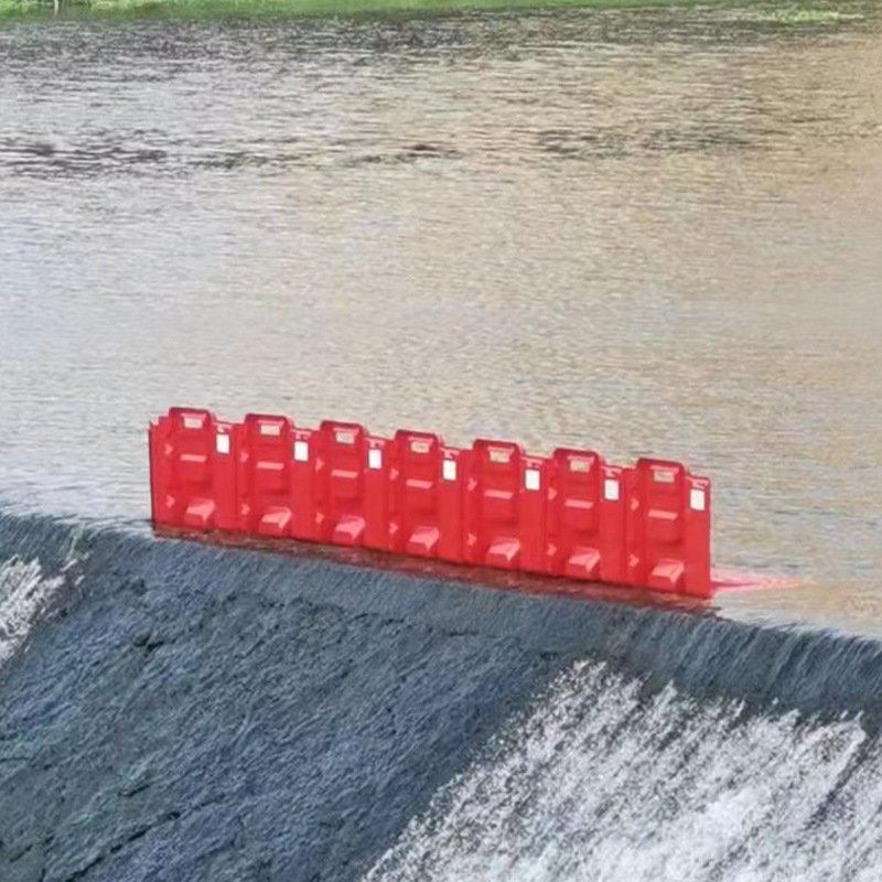 waterproof anti flood barriers folding depot road control water protection plastic portable plate defence flap store door shield