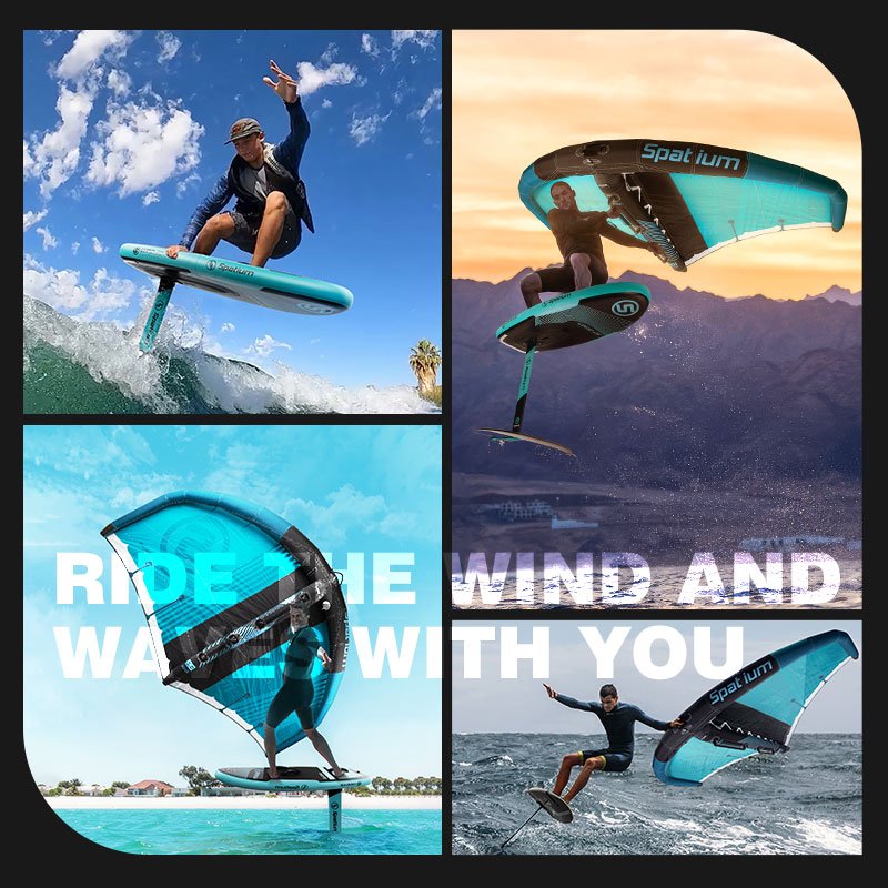 Spatium 2024 spot High strength aluminum-carbon foil kite wing hydrofoil board for sale