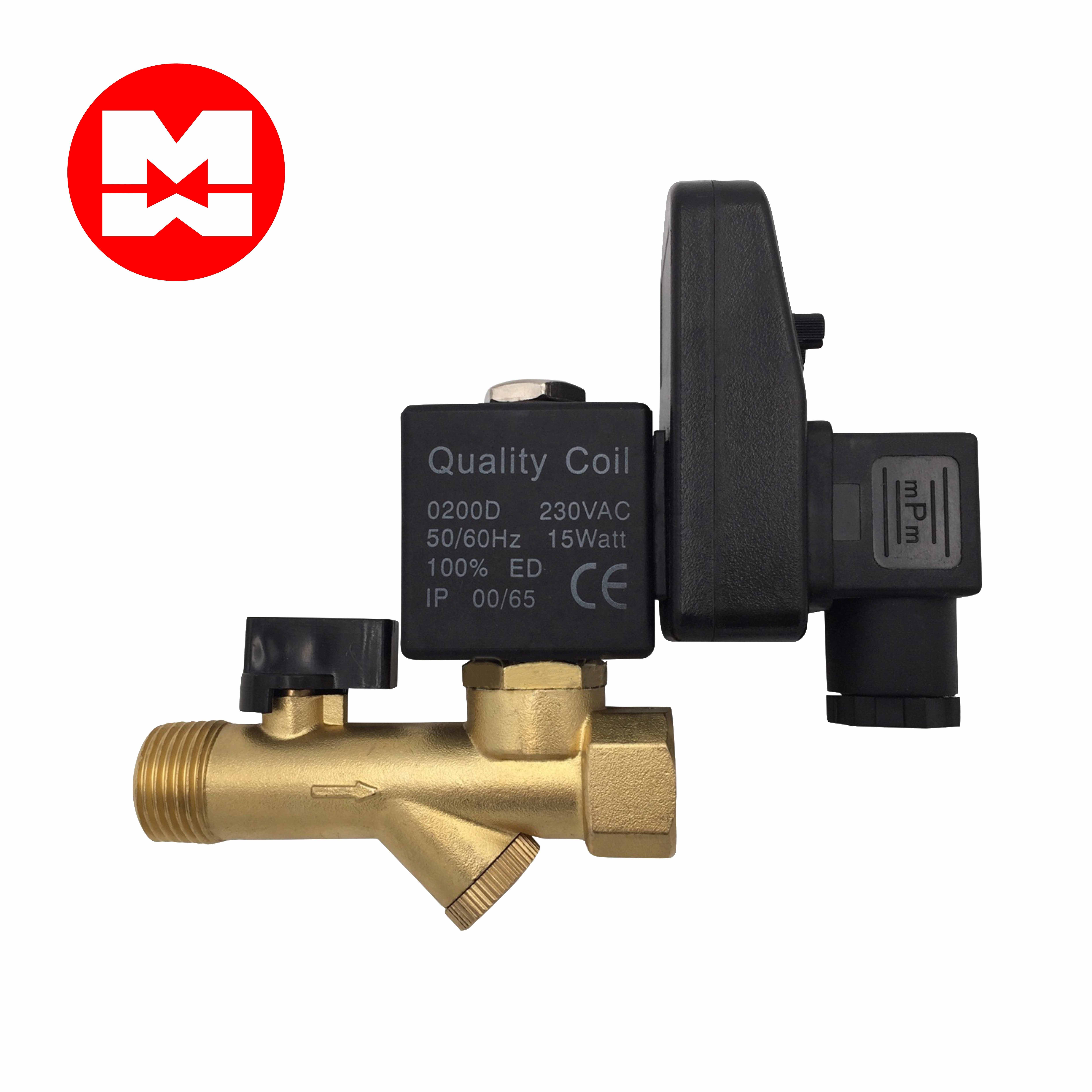 MIC-A MIC-B AVA OPT Good Quality of Electric Auto Drain Solenoid Valve with Timer drainage solenoid valve