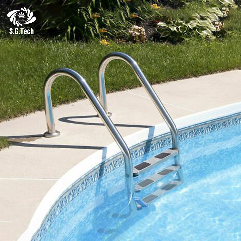 High Quality Stainless Steel Swimming Pool Ladder Water Crown Manufacturers' Premium Product