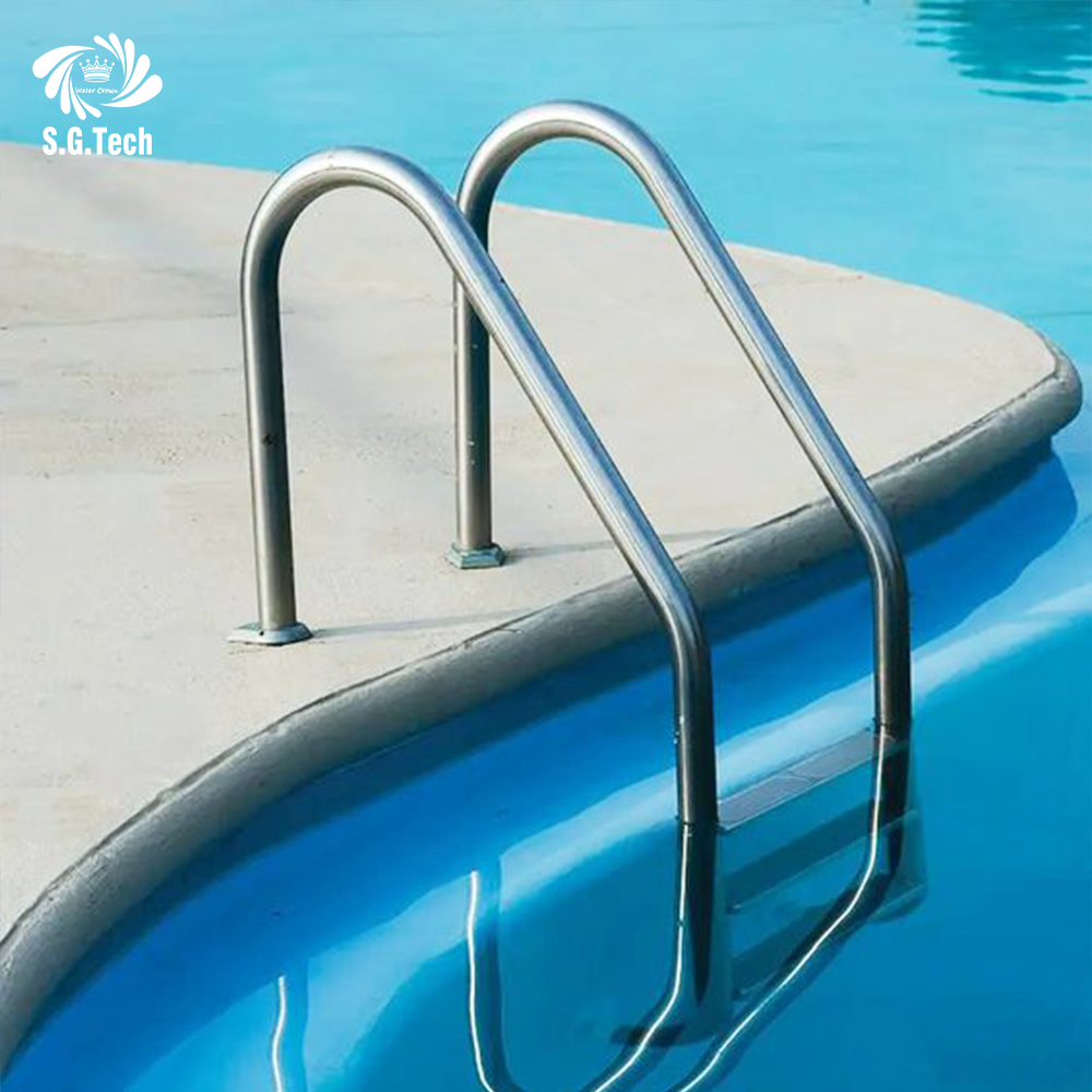 High Quality Stainless Steel Swimming Pool Ladder Water Crown Manufacturers' Premium Product