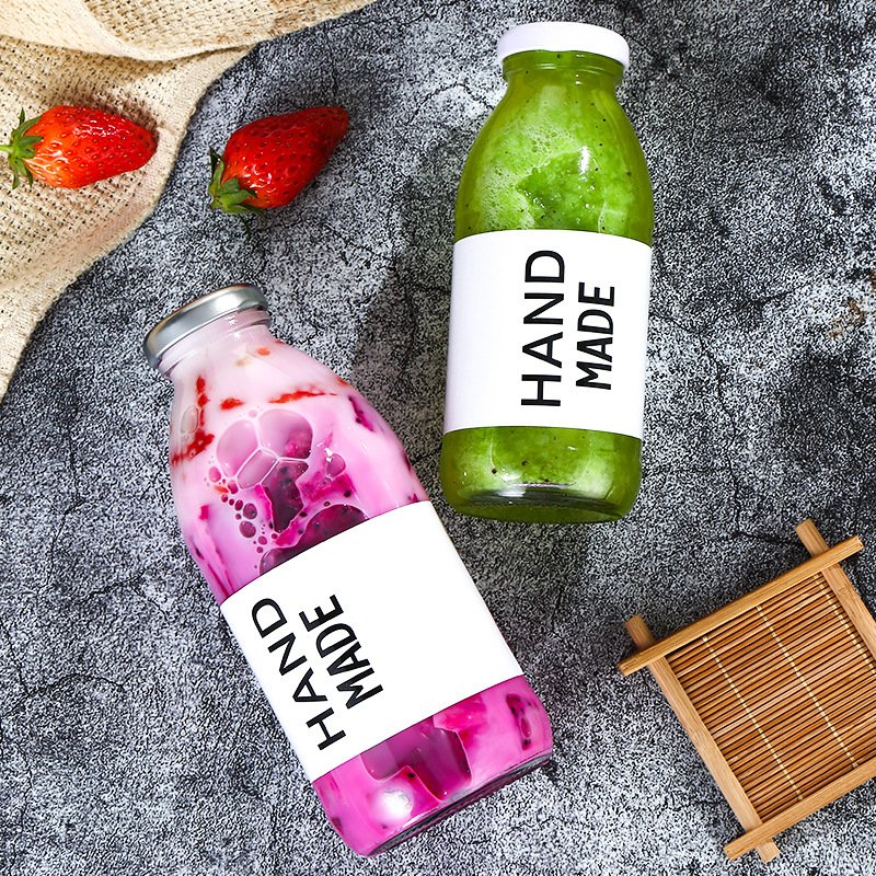 Good Quality Beverage Juice Bottle Glass Juice Bottle Made in China