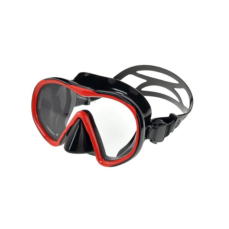 Custom Logo Freediving Silicone Scuba Diving Snorkel Mask Silicone Comfortable Waterproof Swimming Mask