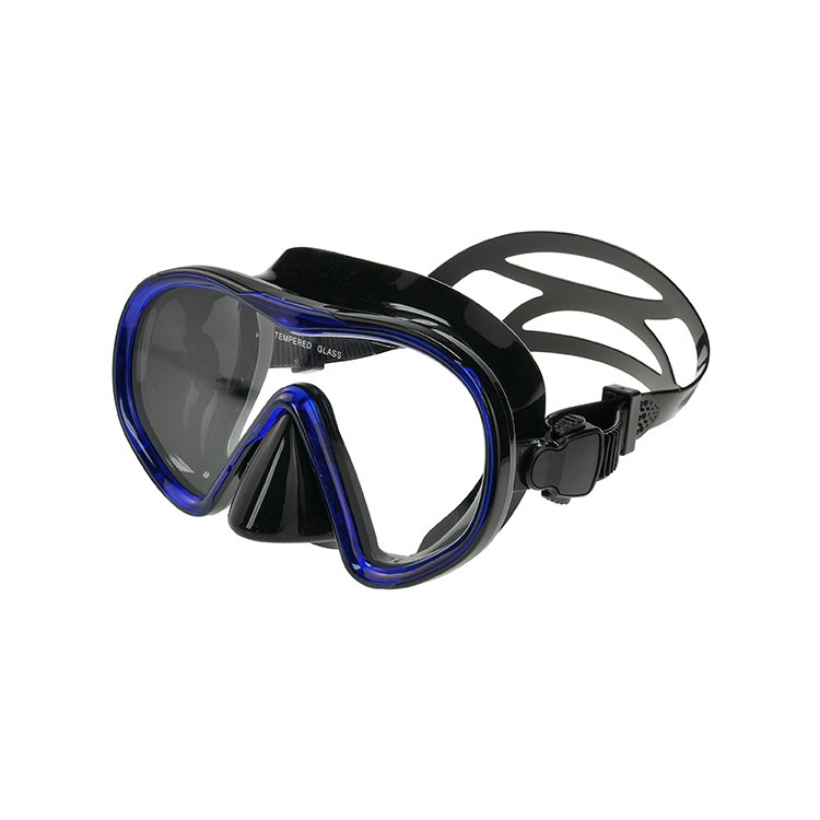 Custom Logo Freediving Silicone Scuba Diving Snorkel Mask Silicone Comfortable Waterproof Swimming Mask