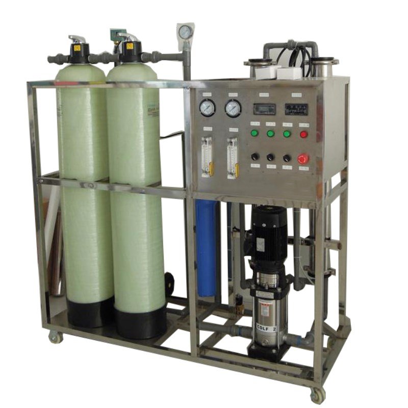 water plant Containerized Seawater Desalination RO System Food safety grade UPVC pipeline industrial water purifier