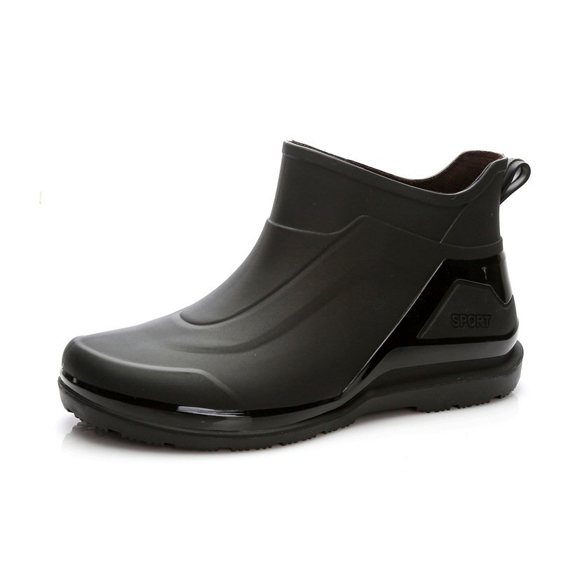 Factory Waterproof Ankle neoprene Boots Non-slip Work Shoes Rubber Water fashion Boots Outdoor Rainboots for Men Women
