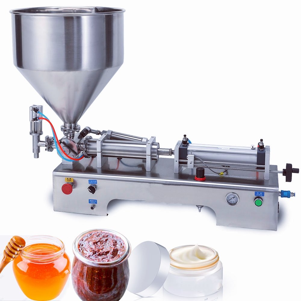 Professional custom Automatic Desktop Single Head device chicken sauce Cream Paste Filling Machine