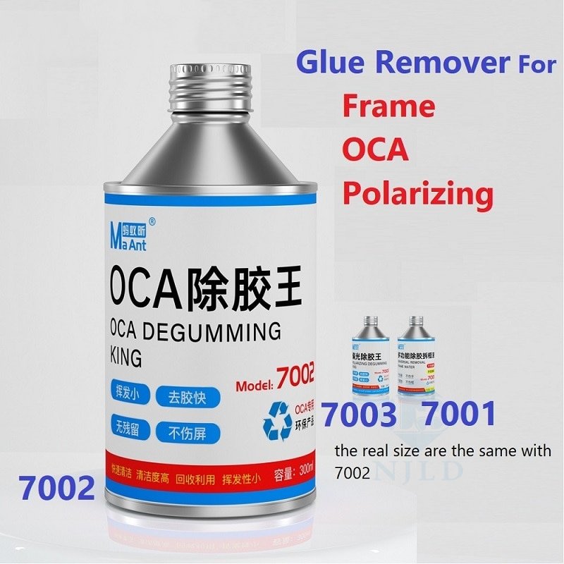 300ML LCD Screen OCA/Polarized Film Glue Removing Liquid Edge Screen Middle Frame Disassembly Universal Removal Glue Water
