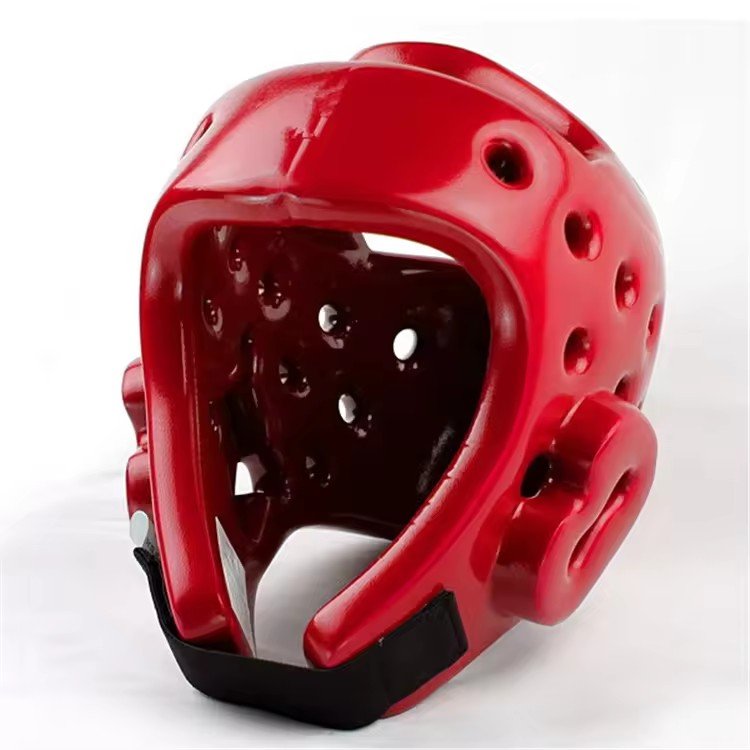 Sample Taekwondo safety sparring gear martial arts dipped foam head guard taekwondo helmet