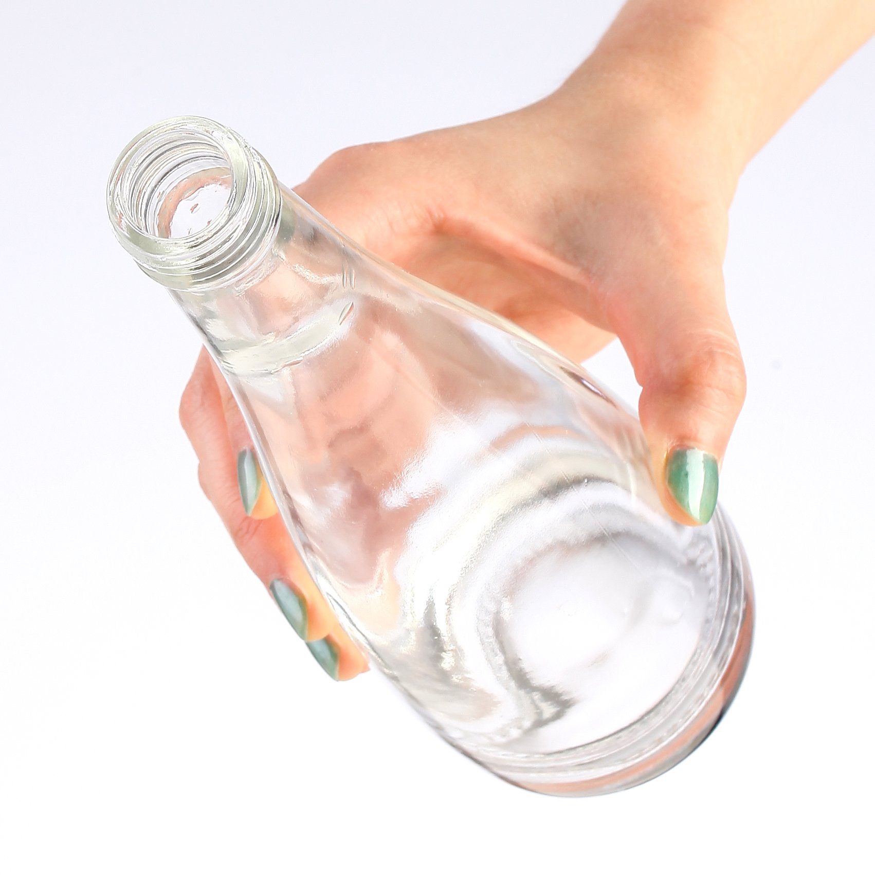 botellas de pisco 70cl glass bottle rubber hot stamping juice bottles