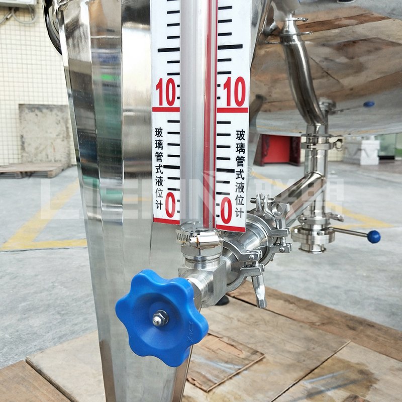 Electric Stirring Chemical Mixing Machine Perfume Storage Tank Soap and Detergent Making Machine Factory Price 100l Wood Case