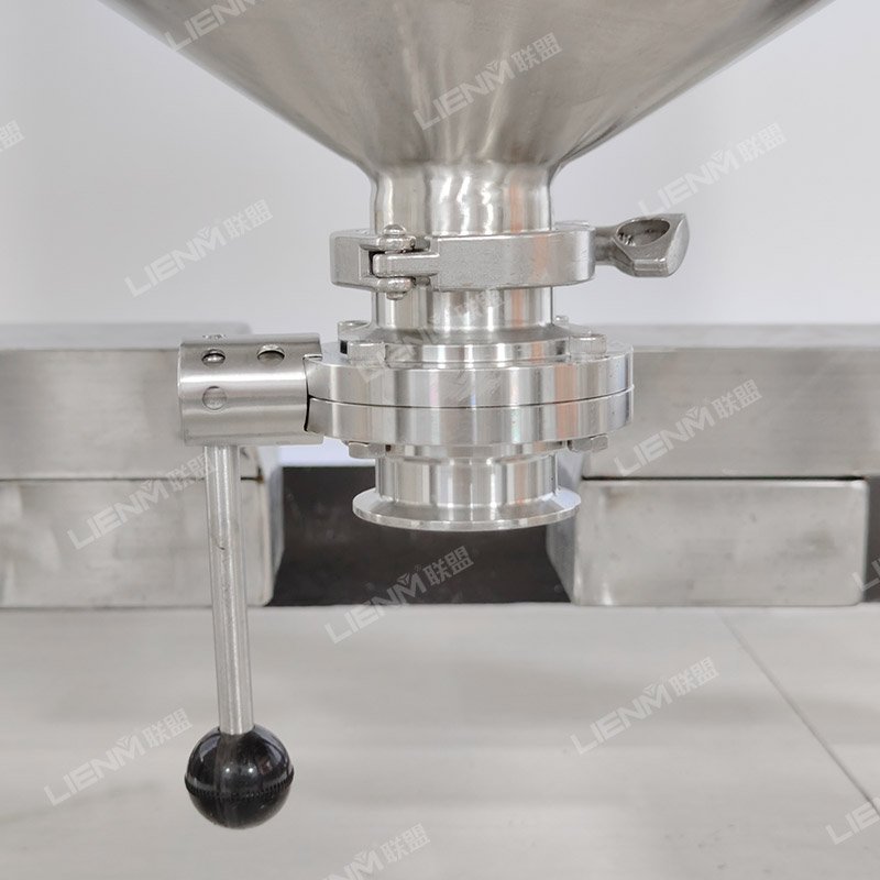 Lienm Cosmetic Manufacturing Machine Detergent Mixer Machine Shampoo Mixer Steel Wood Case Cosmetic Production Line 50L- 20T