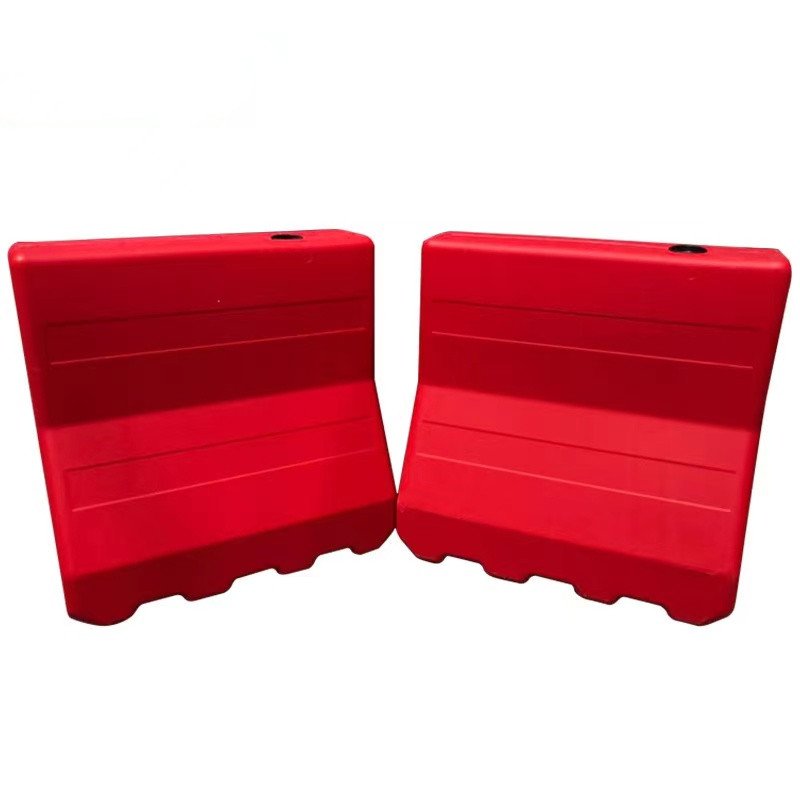 Roadway Movable Road traffic divide Roadblocks water filled plastic safety barrier Water Filled Barrier