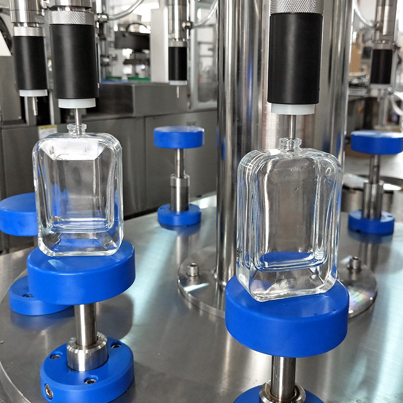 New Product 10 Head Rotary Perfume Filling Machine Liquid Production Line Automatic Filling Perfume Machine