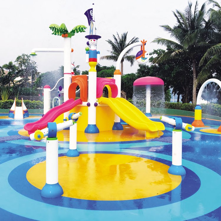 Water House Splash Spray Pad For Sale Big Amusement Park Equipment water Playground For Fun