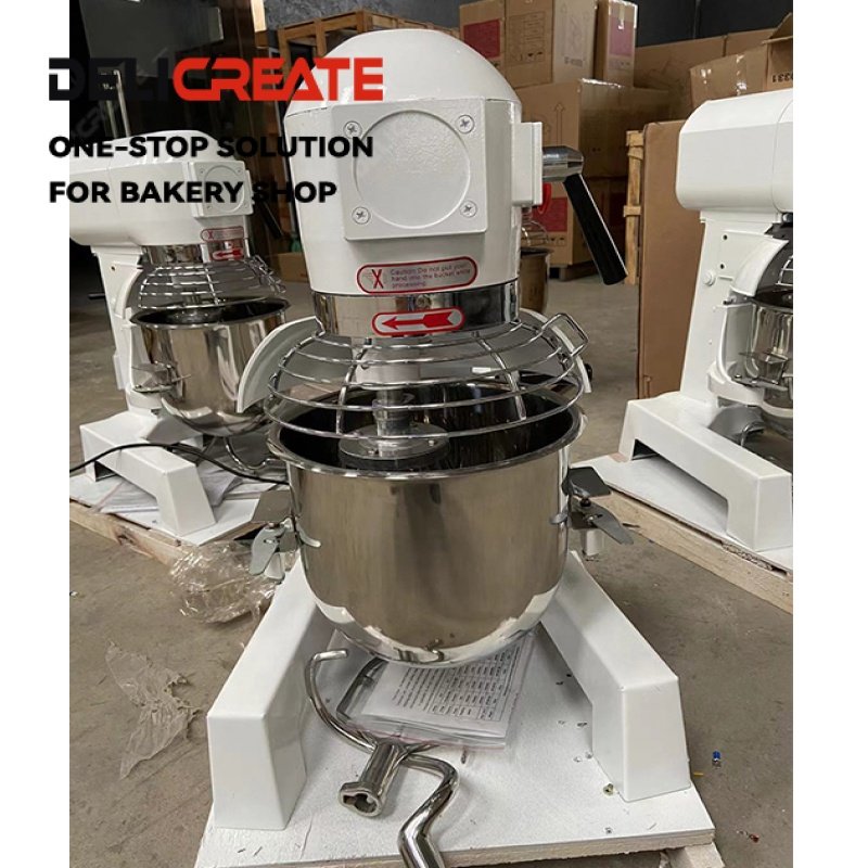 40L Bread Dough Mixer Bakery Pizza Base Making Machines Mini Planetary Dough Mixer