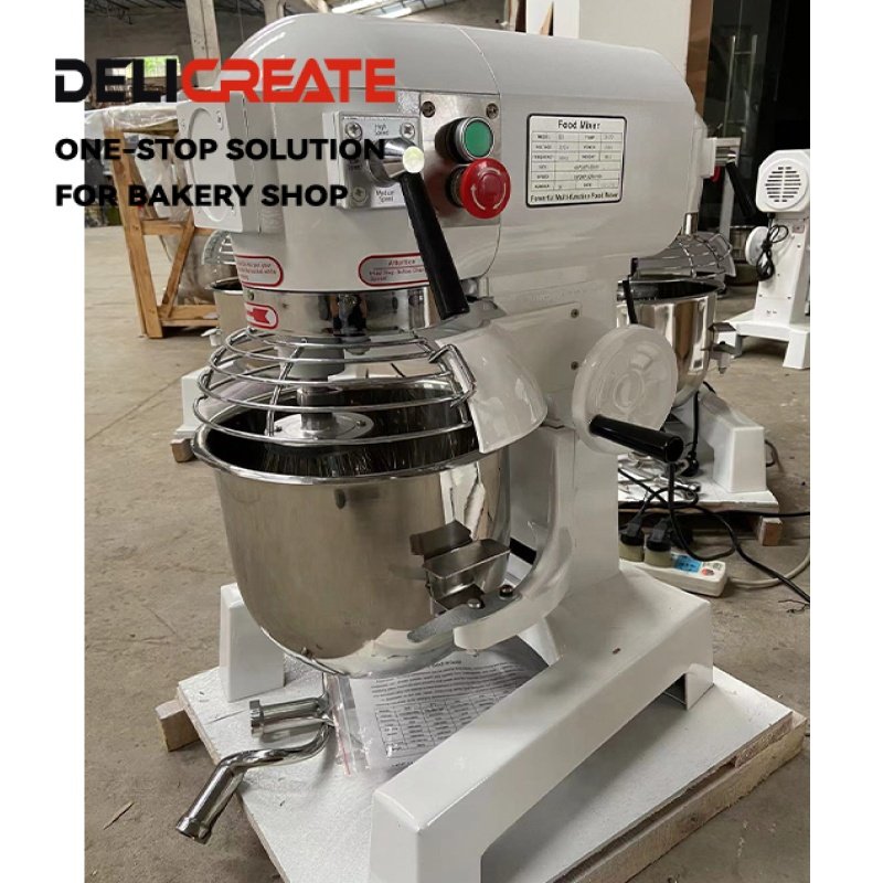 40L Bread Dough Mixer Bakery Pizza Base Making Machines Mini Planetary Dough Mixer