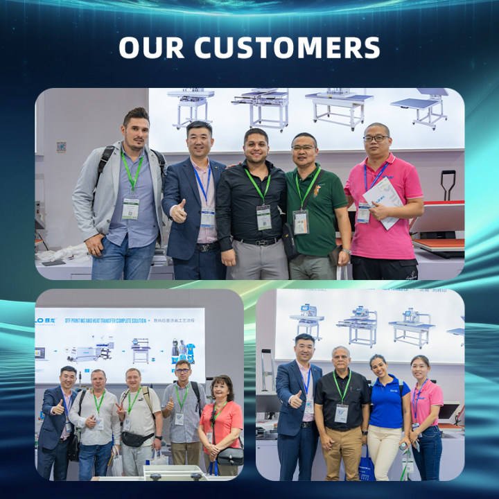 KILO Safety High Quality T-Shirts And Hoodies Heat Transfer Printing Automatic Dtf Printer Machines With Powder Shaker Machine