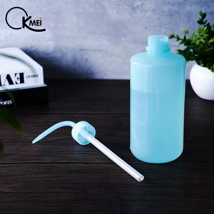 Hot selling eyelash cleaning empty plastic customized squeeze eyelash water rinse bottle