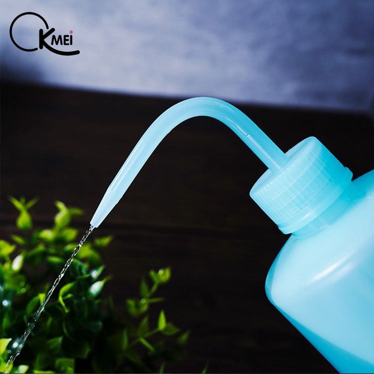 Hot selling eyelash cleaning empty plastic customized squeeze eyelash water rinse bottle
