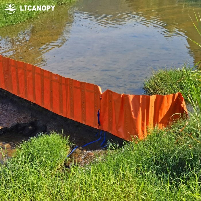 Litong Reusable Durable Flood Control Pvc L Shape Flood Barrier
