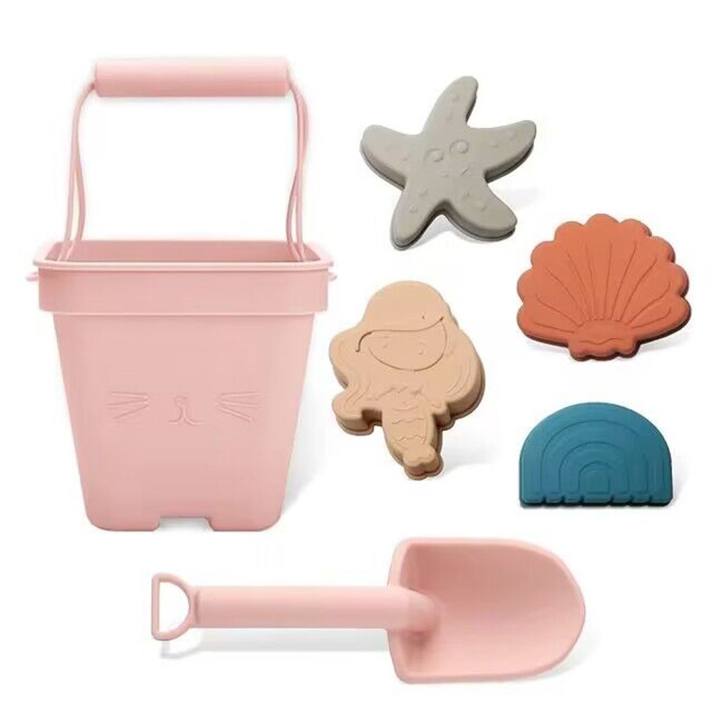 Hot Selling BPA Free Soft and Smooth Reusable Easy Grip Easy to Clean Seaside Beach Playing Water Silicone Beach Toy