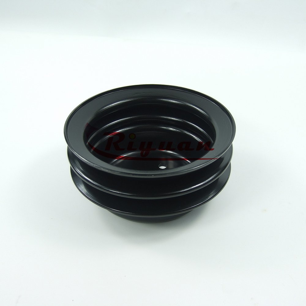Fan pulley (two slots) 1-13641165-0 5-13641017-0 ZX230 ZX270 EZX200-3 6BG1 6BD1 6BB1 Genuine for Isuzu