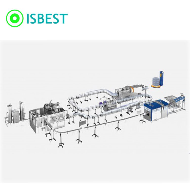 6000BPH China Isbest Natural Drinking Spring Water Filling Production Machine