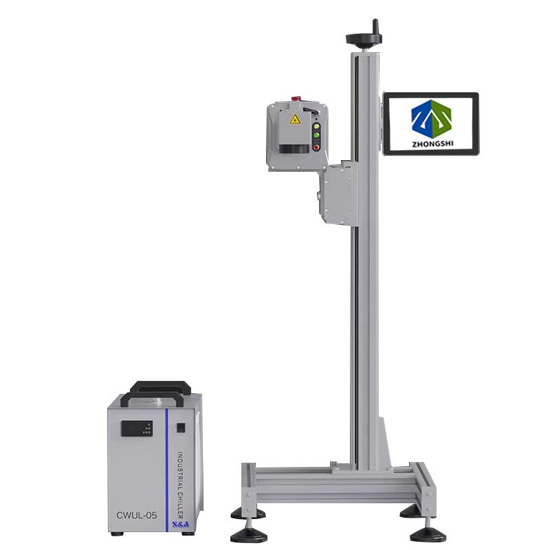 Laser Date Coding Printing Machine for Food Plastic Bags Production Expiry Date Printing