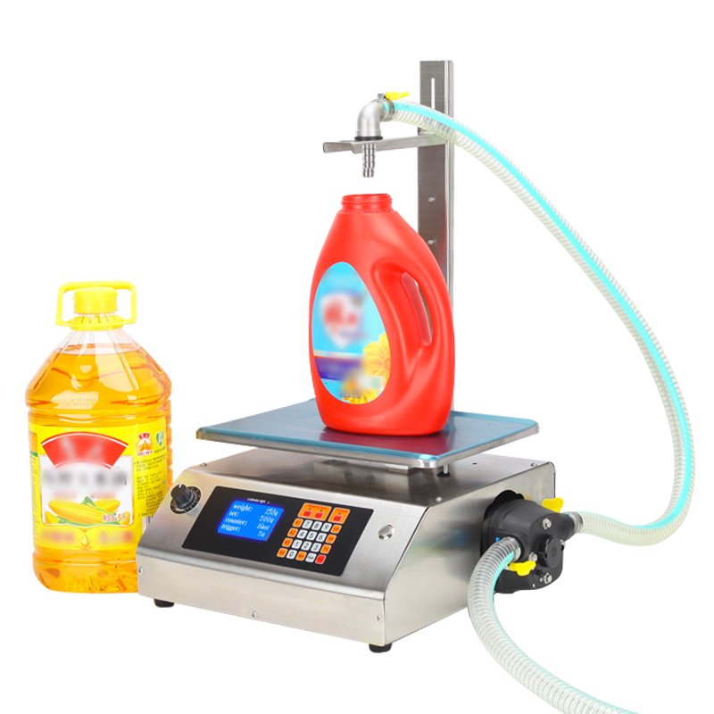 Anti-corrosion Liquid Beverage Water Bottle Filling Machine Milk Oil Liquid Filling Machine Peristaltic Pump Filler 150W 11KG