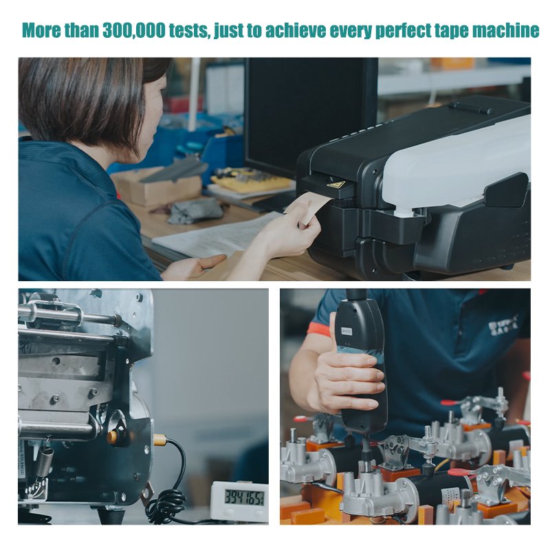 High Safety Level Automatic Water Activated Cutter Packing Gummed Adhesive Tape Machine