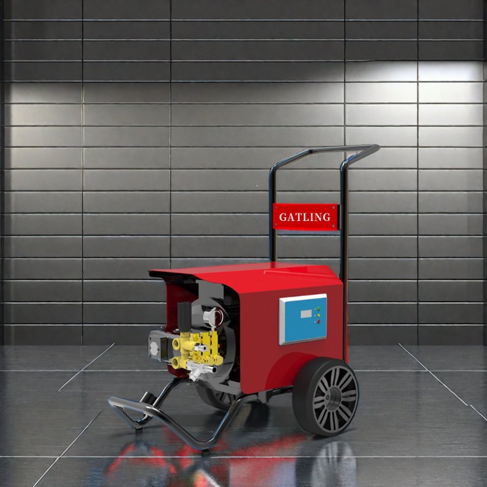 Lutian 4200 Psi High Pressure Washer Machine 110V Inexpensive New Condition Cold Water Cleaning Plastic Tips