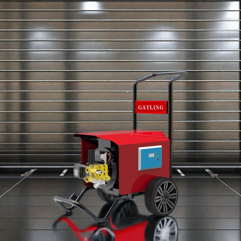 Lutian 4200 Psi High Pressure Washer Machine 110V Inexpensive New Condition Cold Water Cleaning Plastic Tips