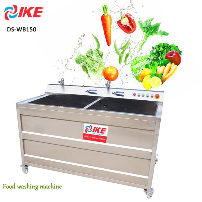 Apple Ginger Carrot Potato Fruit Washer Vegetable Tomato Beet Bubble Washing Machine Stainless Steel
