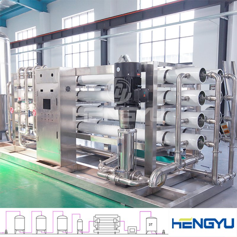 Hengyu OEM 0.5-50T/H alkaline water filter/drinking water purification plant/industrial water purifier with competitive price