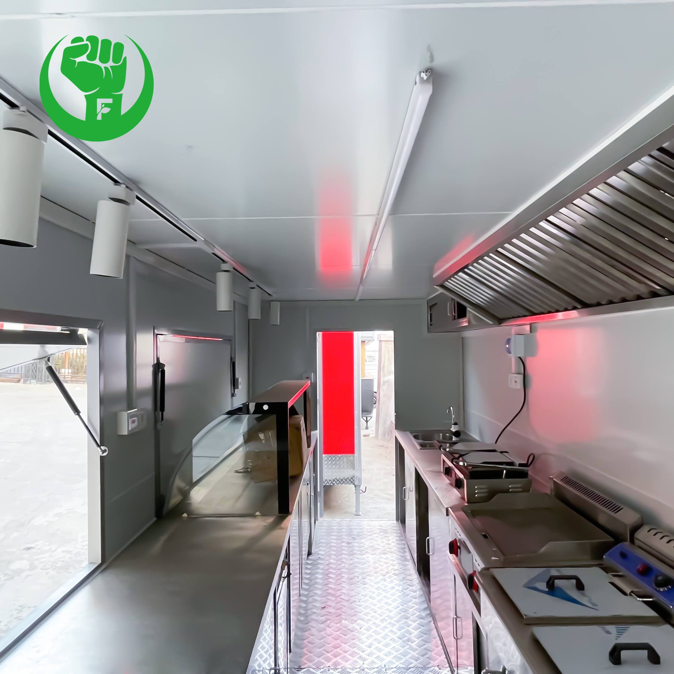 food truck california standard mobile security trailer laundry truck