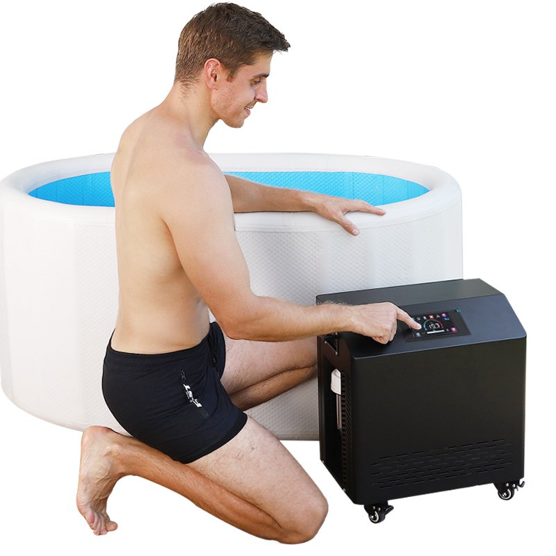 0.3hp to 2hp Water Chiller with App Control Cold Plunge Ice Bath Chiller Recovery UV Ozone