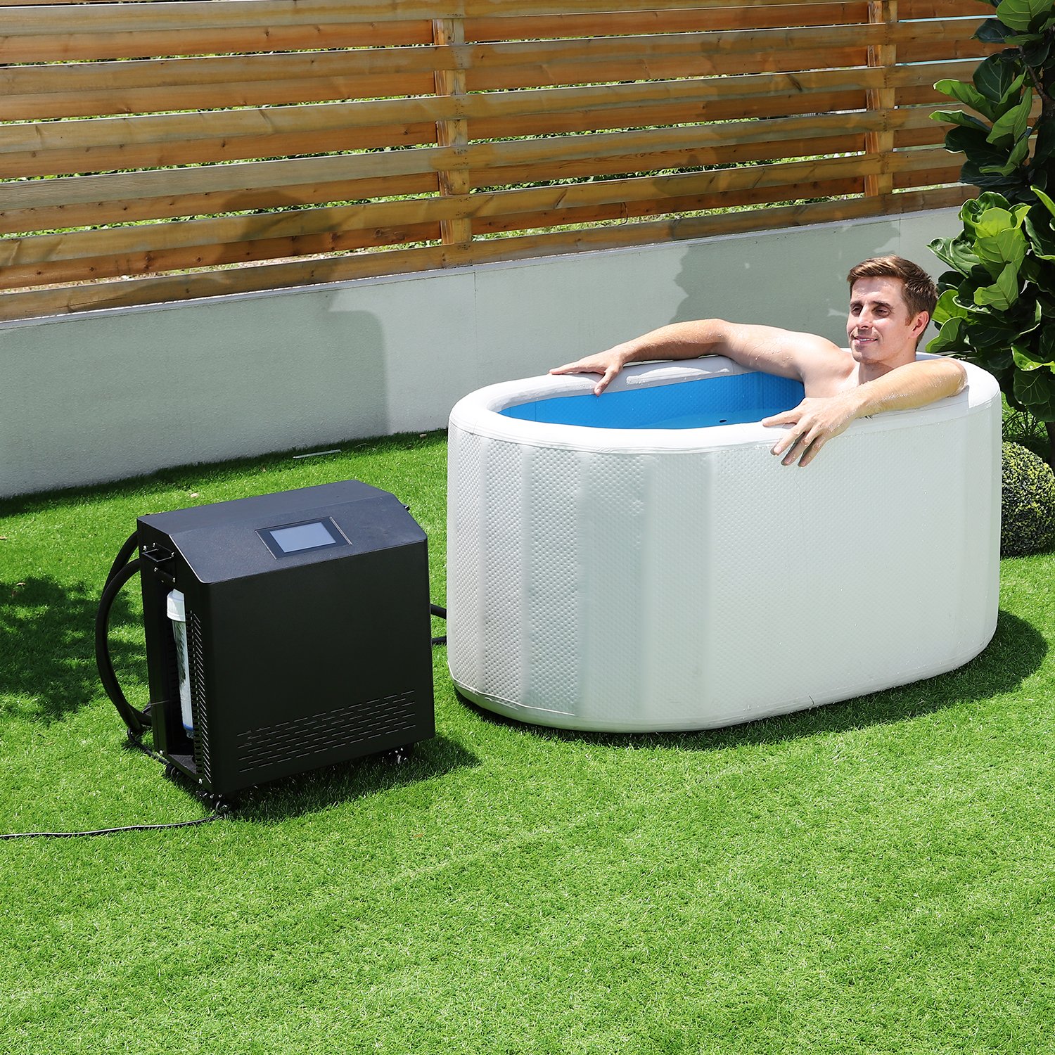 0.3hp to 2hp Water Chiller with App Control Cold Plunge Ice Bath Chiller Recovery UV Ozone