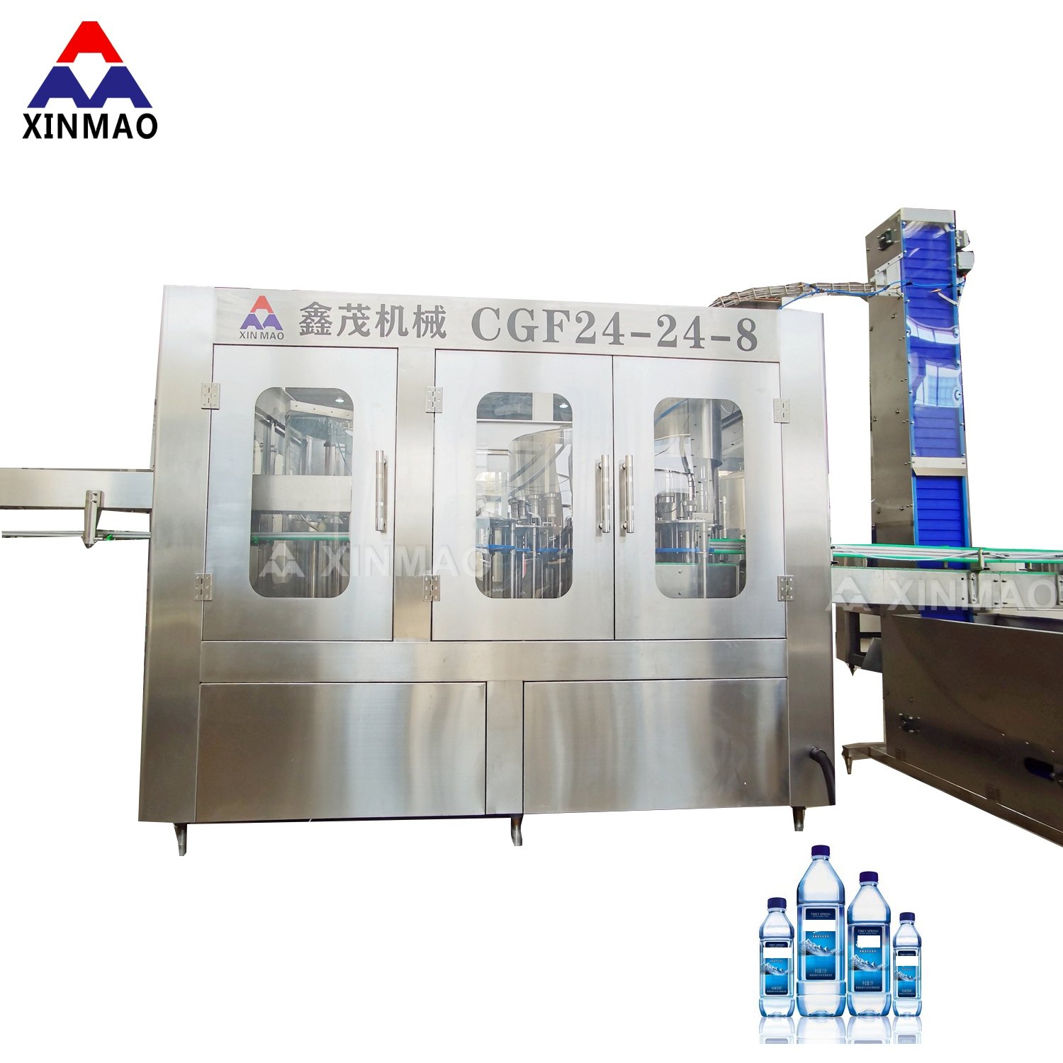 Factory Supply High Safety Level Full Automatic PET Bottle Water Filling Machine