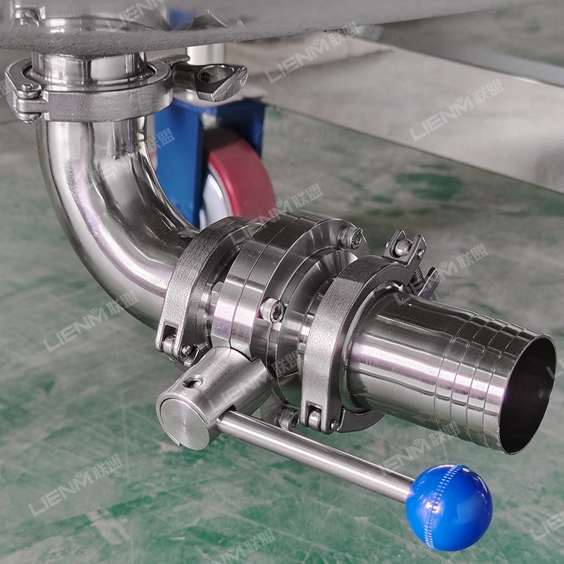 Chemical Machinery Equipment Industrial Blender Mix Tank Liquid Detergent Mixer Machine 0-80 R/M / Cosmetic Mixer Mixing Type