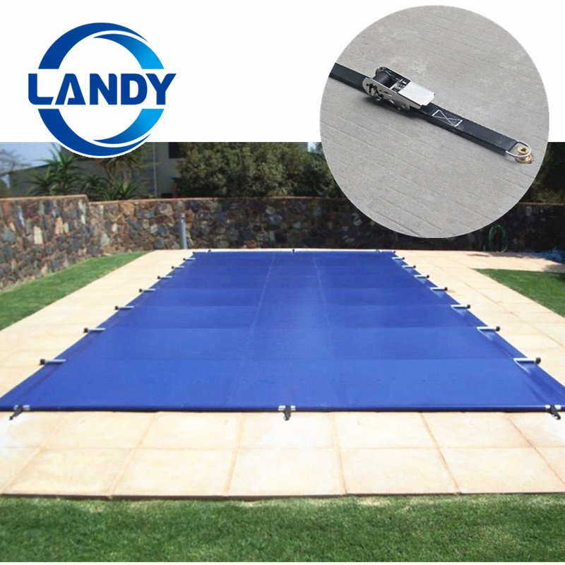 PVC Solid Aluminum Poles Pool Cover Tarpaulin Pool Cover for Keep Water Cool and Reduce Heating Loss