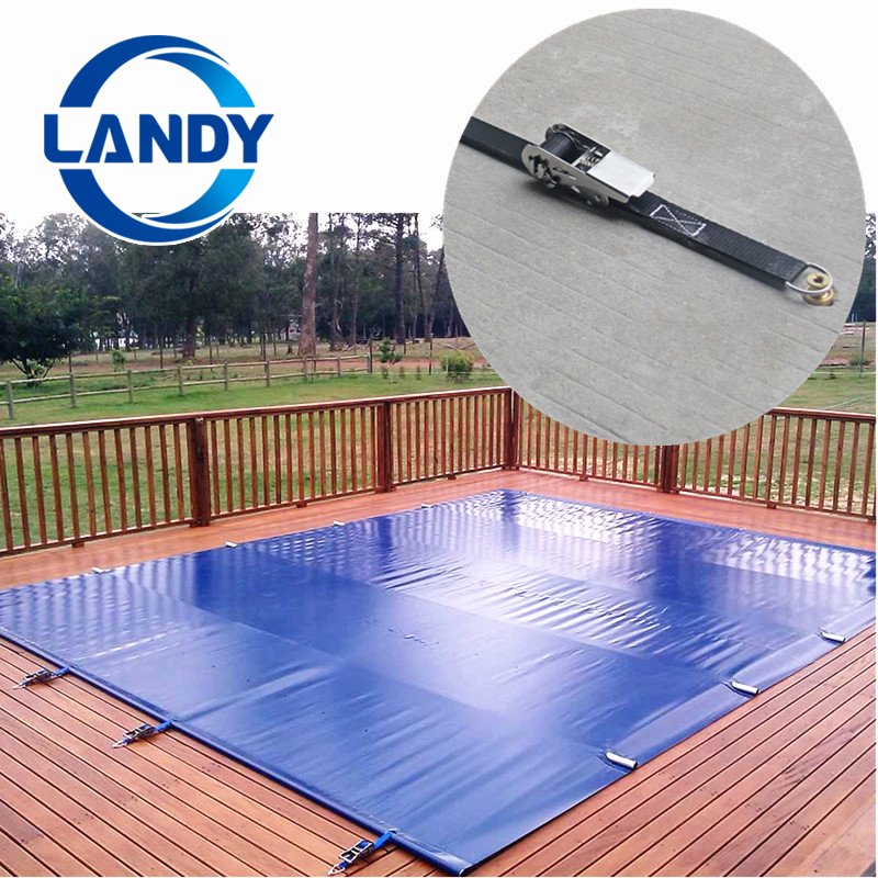 PVC Solid Aluminum Poles Pool Cover Tarpaulin Pool Cover for Keep Water Cool and Reduce Heating Loss