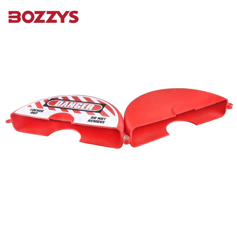 BOZZYS Loto 254-330MM Industrial Safety Rotating Standard Gate Valve Lockout Devices for Industrial Lockout Tagout
