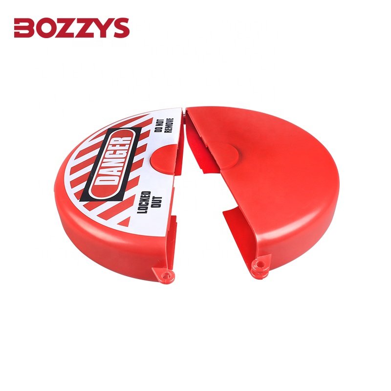 BOZZYS Loto 254-330MM Industrial Safety Rotating Standard Gate Valve Lockout Devices for Industrial Lockout Tagout