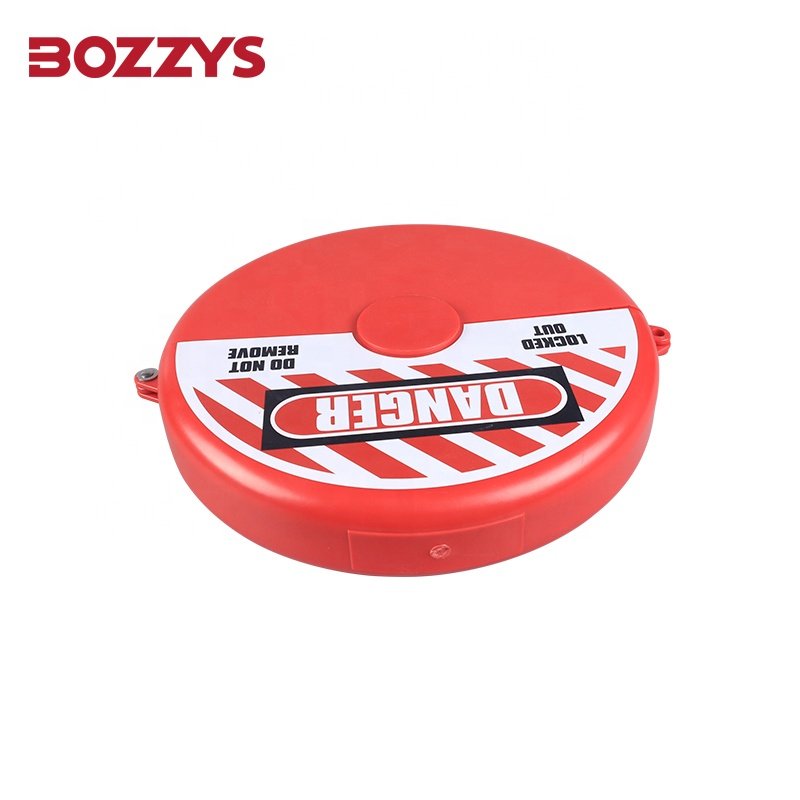 BOZZYS Loto 254-330MM Industrial Safety Rotating Standard Gate Valve Lockout Devices for Industrial Lockout Tagout