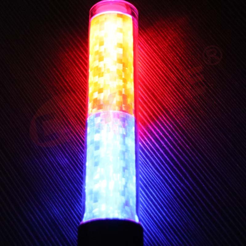 Rechargeable LED Traffic Wand with Waterproof Safety Plastic Handle Airport Baton Traffic Warning Product